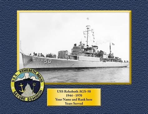 Uss Howard W Gilmore As 16 Custom Personalized 85 X 11 Print Etsy