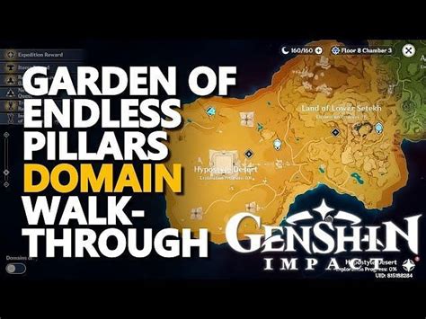 How To Unlock Garden Of Endless Pillars Domain In Genshin Impact