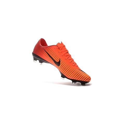 Nike Ronaldo Mercurial Vapor XI FG Football Shoes Orange Black