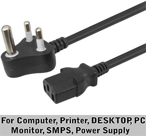 3 Pin Single Phase Power Supply Cords For Electric Appliance At Rs 255