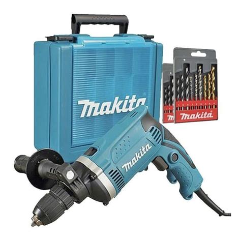 Perceuse à Percussion MAKITA HP1631KSP 710 W Ø 13 mm Makita Gamm vert