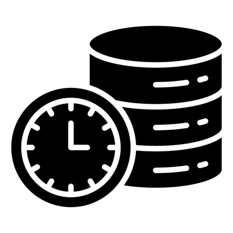 Real Time Data Icon Line Vector Illustration 38493447 Vector Art At Vecteezy