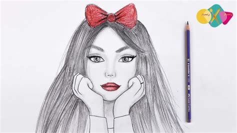 تعلم رسم فتاة جميلة