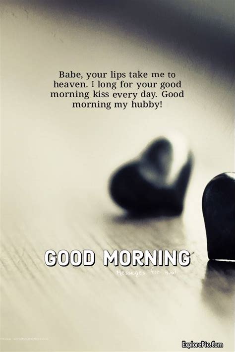 85 Romantic Good Morning Messages for Husband 8 – ExplorePic