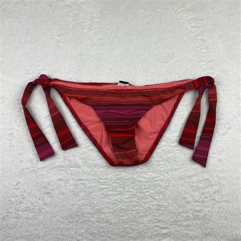 Hurley Women S Orange Bikini And Tankini Bottoms Depop