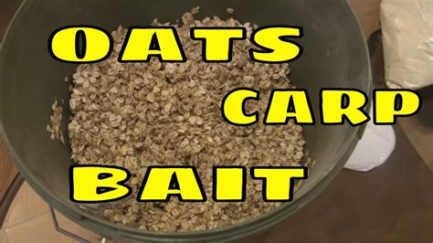 How To Make Oats Pack Bait For Carp Fishing Youtube