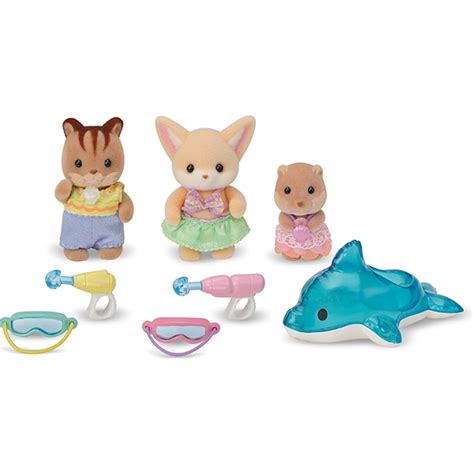 Calico Critters Nursery Friends Pool Fun Set Jr Toy Company