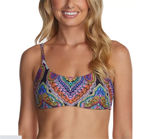 Raisins BAJA PAISLEY Juniors Baja Surf Printed Selah Bikini Swim Top