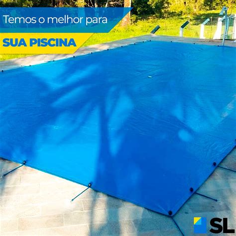 Lona Proteção PVC Emborrachado 500 Azul 6X3 AgrícolaShop