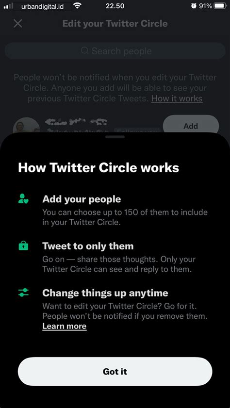 Twitter Rilis Fitur Circle Buat Tampilkan Tweet Ke Orang Orang Tertentu