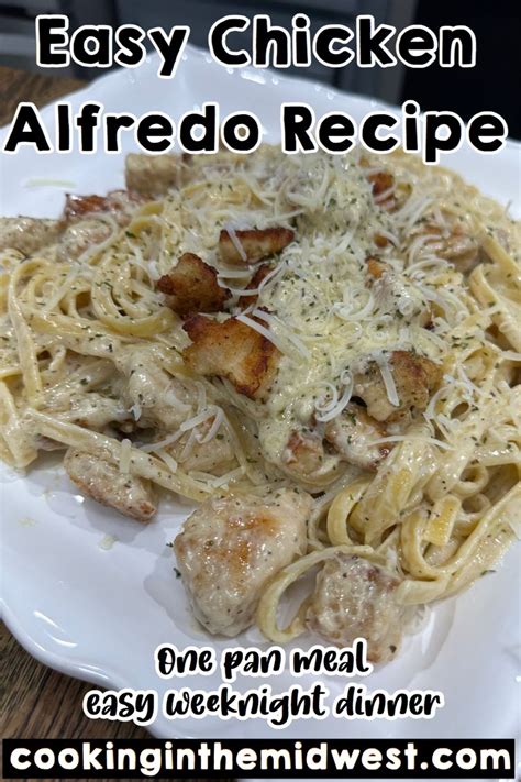 Chicken Alfredo Recipe Simple Chicken Alfredo Recipe Yummy Pasta