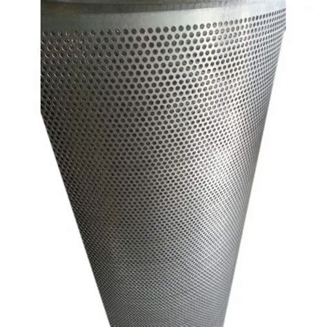 Hot Rolled Round Stainless Steel Perforated Sheet Material Grade Ss