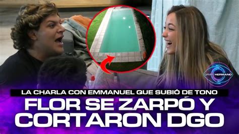 Cortaron El Vivo Florencia Se Zarp Con Un Comentario A Emma Y