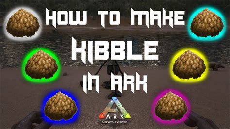 Ark Kibble Recipe Chart