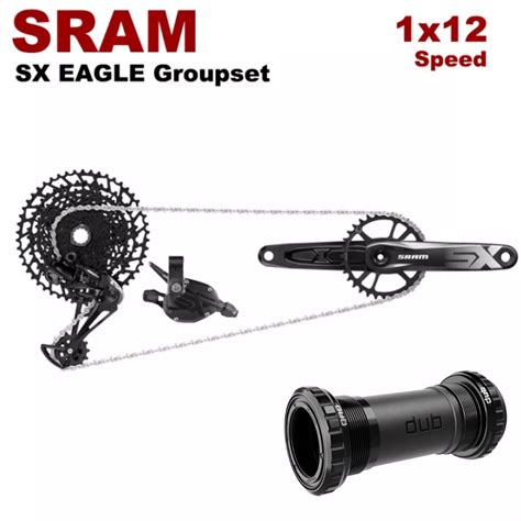 sram sx eagle  speed groupset group set pcs dub nx
