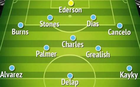 Man City Now Have Full Starting Line Up For Season After Four