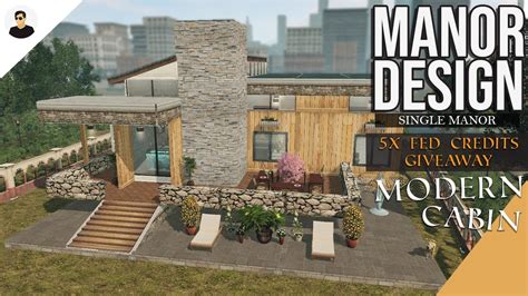 Lifeafter Single Manor Modern Style Cabin Manor Design Tutorial