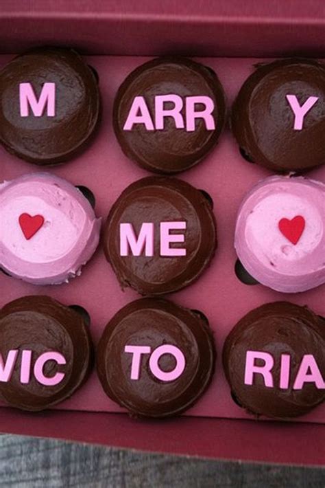 21 So Sweet Valentines Day Proposal Ideas Proposal Cupcakes