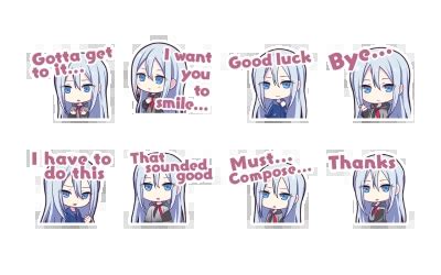 Project Sekai Kanade Telegram Sticker English