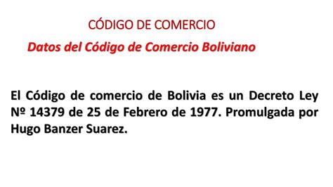 Abi El Gobierno Socializar Un Nuevo C Digo De Comercio Para