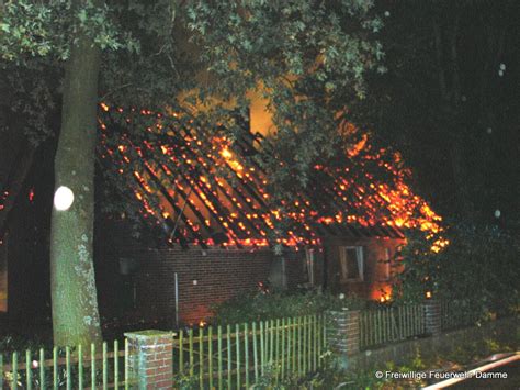 Nachbarschaftliche L Schhilfe Wohnhausbrand In Hinnenkamp