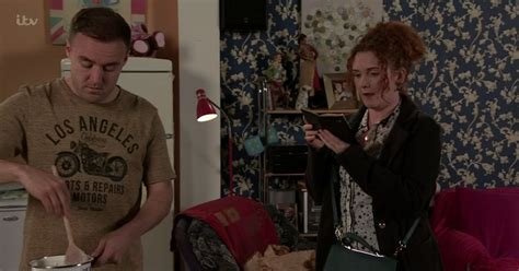 ITV Coronation Street Viewers Fume At Fiz For Cheeky Behaviour