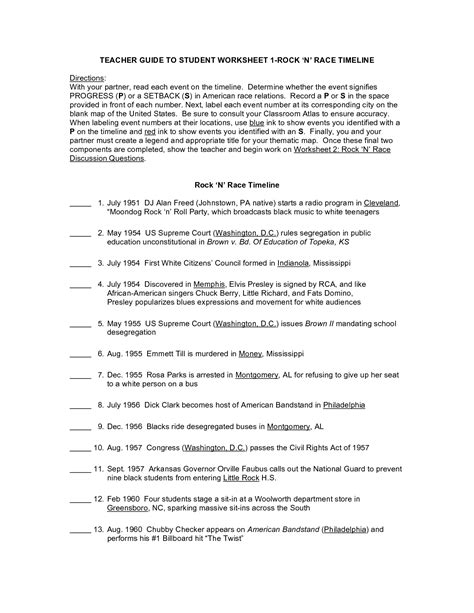 14 Best Images of Personal Timeline Worksheet - Education Goal Setting ...