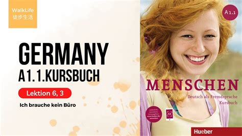 Menschen A Kursbuch Lektion Ich Brauche Kein B Ro