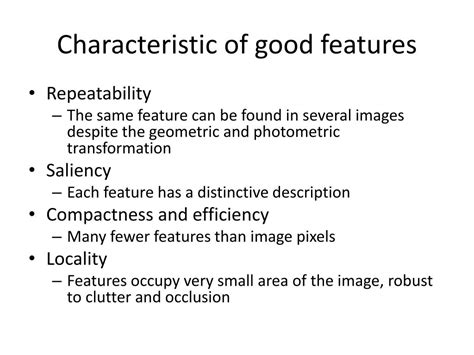 feature detection  descriptors powerpoint