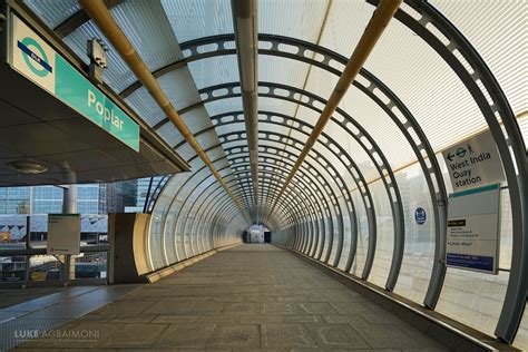 Poplar Dlr Station London Photography Tubemapper