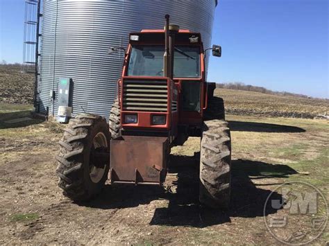 Hesston Fiat 1180dt 4x4 Tractor Sn 760567 Jeff Martin Auctioneers Inc