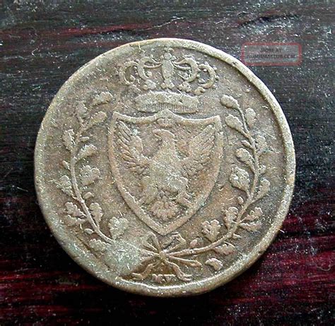 Italian States Sardinia Copper Coin 3 Centesimi 1826 C 99 2