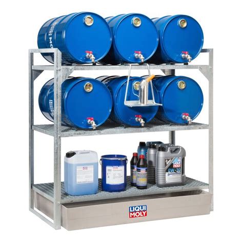 LIQUI MOLY Drum Rack With Oil Drip Pan In 2023 Oil Drip Pans Oil