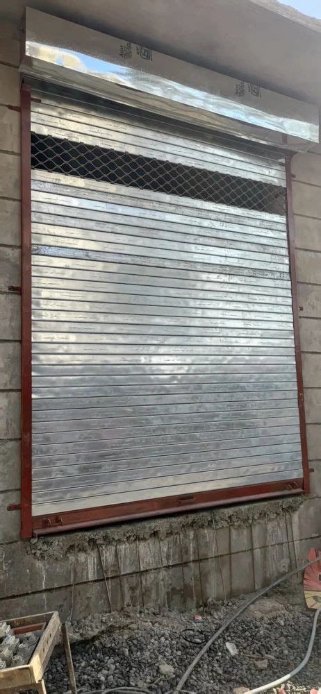 Aluminium Manual Rolling Shutter At Rs Sq Ft In Ahmedabad Id