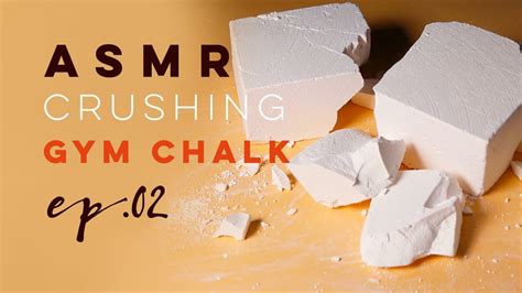 Powdery Crunches Gym Chalk Asmr 🌟 Youtube