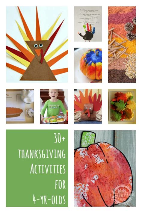 40 Festive Thanksgiving Activities for Kids [5 Year Olds & Up] | Kids ...