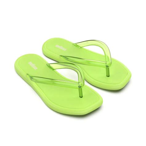 Chinelo Melissa Airbubble Flip Flop Ad Verde Netshoes