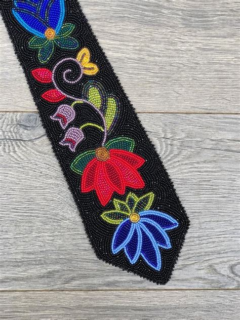 Native American Tie Men S Necktie Beaded Weddings Or Formal Event