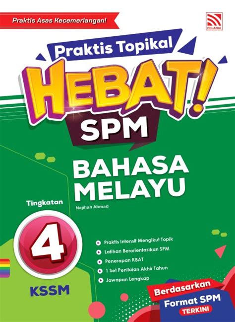 Pelangi Buku Latihan Praktis Topikal Hebat Kssm Tingkatan Lazada