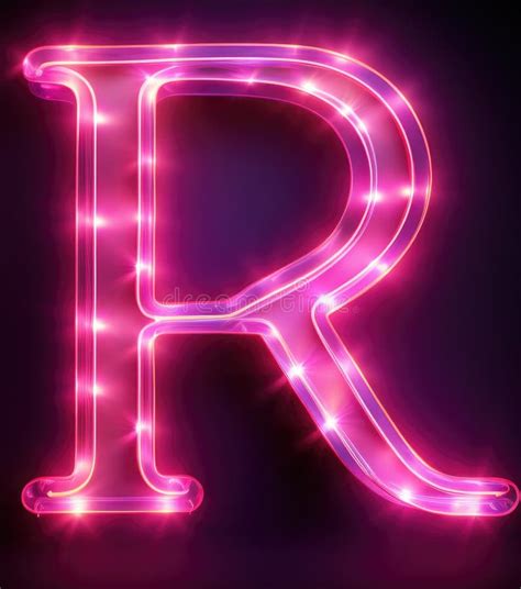 Glowing Neon Letter R Stock Illustrations 146 Glowing Neon Letter R Stock Illustrations