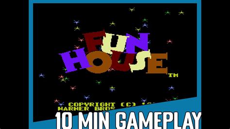 10 Minute Gameplay Fun House 1991 Nes Youtube