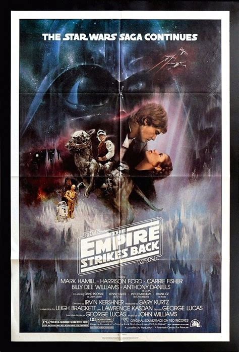 Empire Strikes Back, Star Wars (1980) – Original One Sheet Movie Poster ...