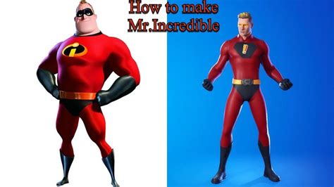 How To Make Mr Incredible Fortnite Youtube