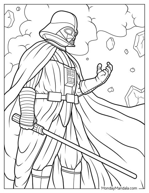 20 Darth Vader Coloring Pages Free Pdf Printables