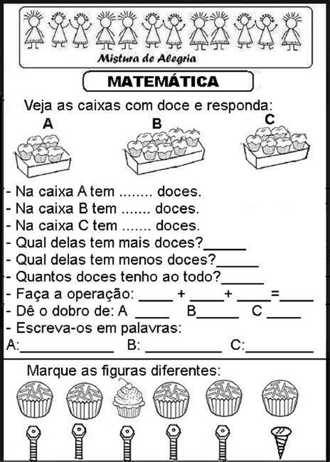 Matematica Atividades De Matematica Atividades Alfabetizacao E Images