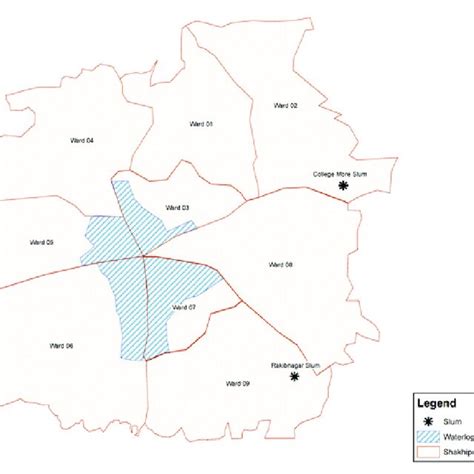 6 Waterlogging Prone Areas Within The Sakhipur Municipality Itn Buet