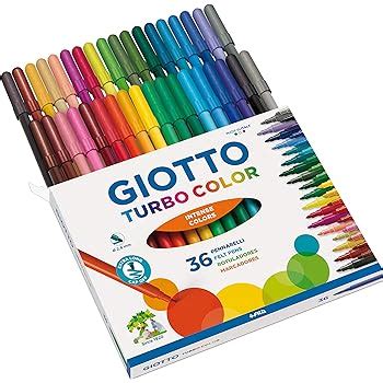 Giotto Turbo Color Pennarelli In Astuccio Da Colori Amazon It