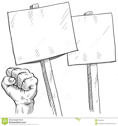 Blank picket or protest signs | Clipart Panda - Free Clipart Images