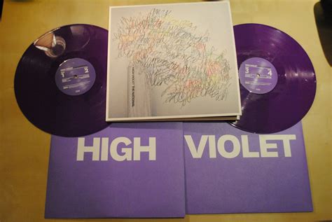 Packaging Review: The National - High Violet [Violet Vinyl] | Beats Per Minute