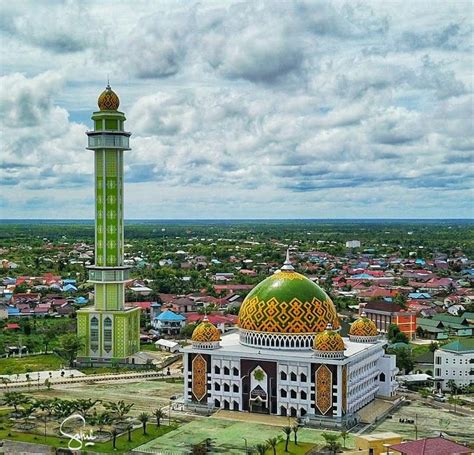 Masjid Raya Darussalam Palangka Raya Central Kalimantan Indonesia